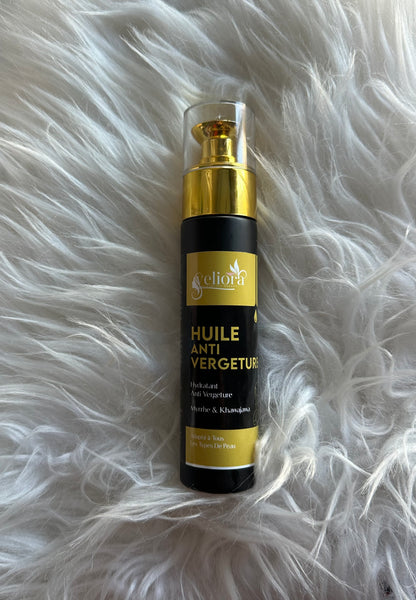 الزيت العلاجية الفاخرة للخطوط الحمراء