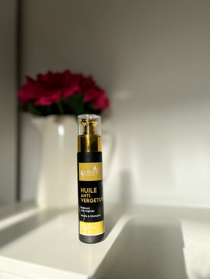 الزيت العلاجية الفاخرة للخطوط الحمراء